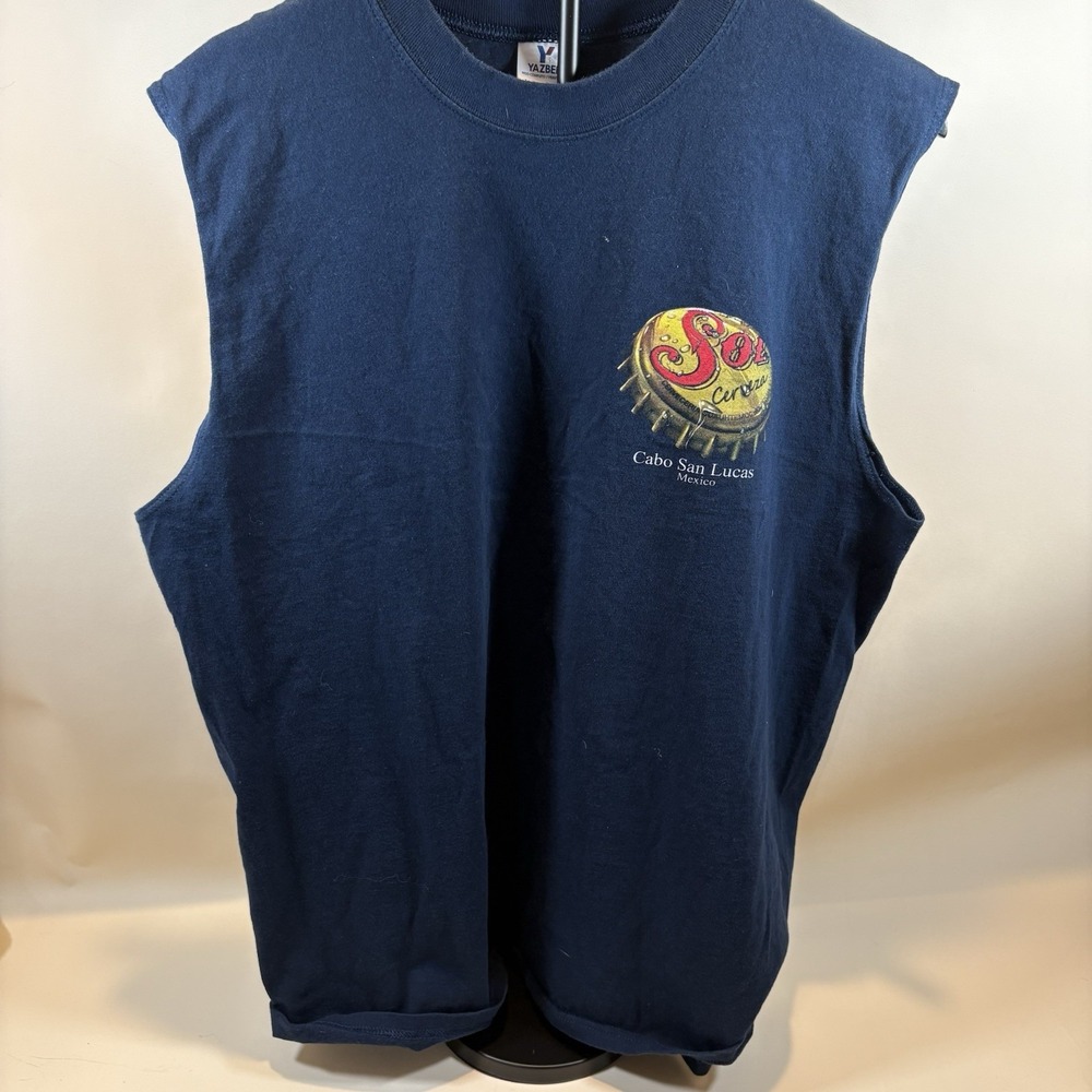 Vintage Sol‎ Beer Shirt Size Mens XL Mexico Cerveza Cabo Love a Tight Squeeze
